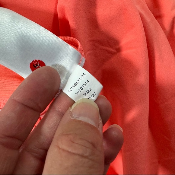 Athleta Brooklyn Ankle Pants Sunset Glow Size 10 - Picture 4 of 10